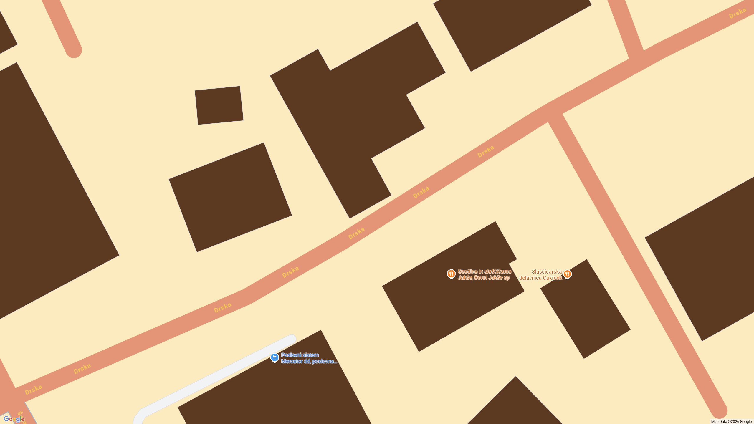 Mapa Cukrček