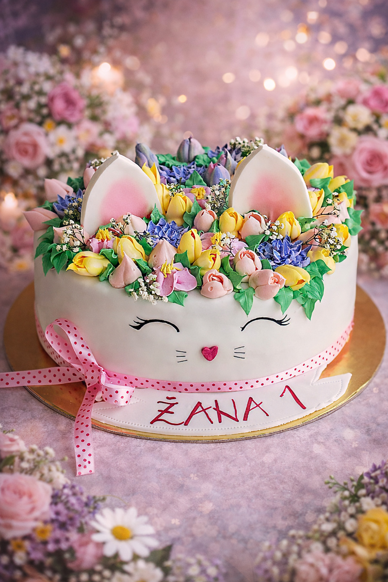 Rožnata torta